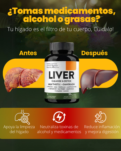 LIVER DETOX - DESINTOXICACIÓN DEL HÍGADO
